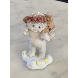 Vintage 1990s Back Packin' Cherub Westland Dreamsicles Figurine